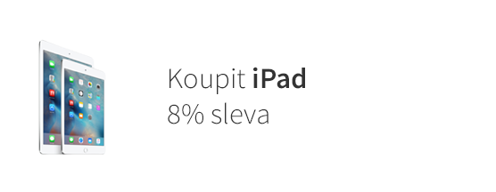 Koupit iPad se slevou 8%