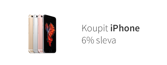 Koupit iPhone se slevou 6%